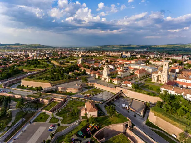 Alba Iulia city center, Transylvania, Romania