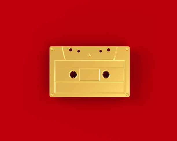istock Top View Cassette Tape Pop Art. 826285148