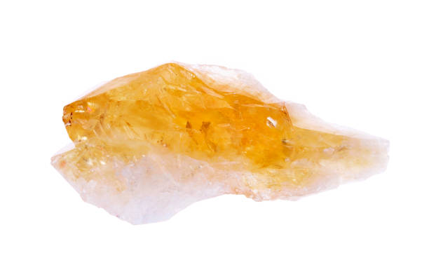 istock citrine semi gem crystals geological mineral 826293074