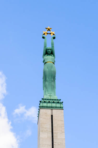 istock Freedom Monument in Riga, Latvia 826296314