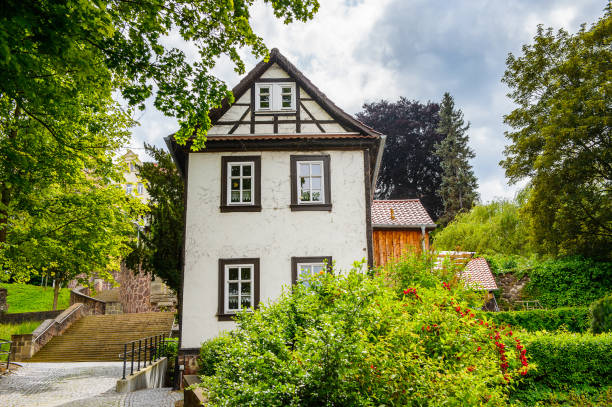 istock Beautiful colorful architecture of Eisenach, Thuringia, Germany 826300400