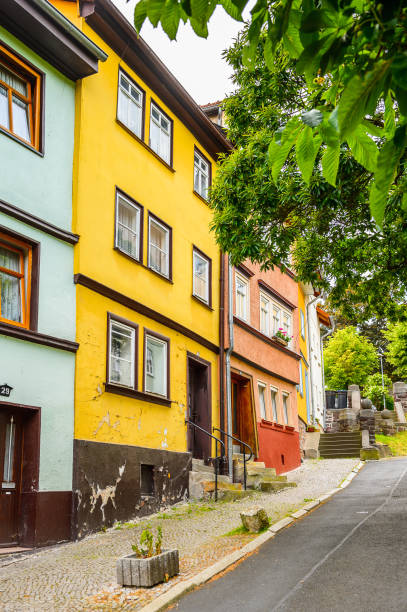 istock Beautiful colorful architecture of Eisenach, Thuringia, Germany 826300794
