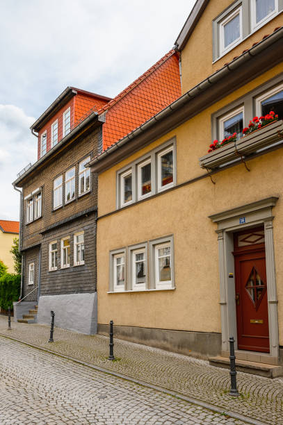 istock Beautiful colorful architecture of Eisenach, Thuringia, Germany 826300958