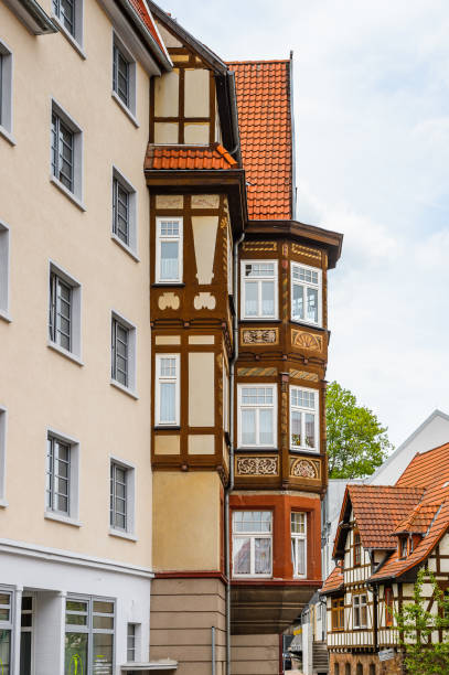 istock Beautiful colorful architecture of Eisenach, Thuringia, Germany 826301020