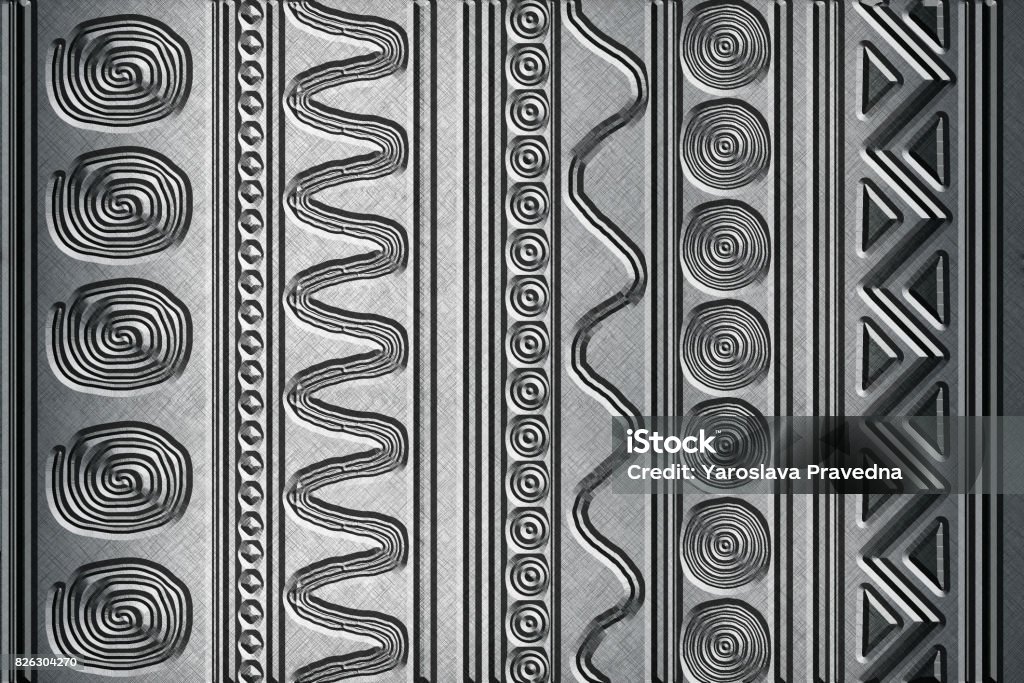 Metal Looking Pattern Abstract Metallic Patterns Stock Photo - Download Image Now - Abstract ...