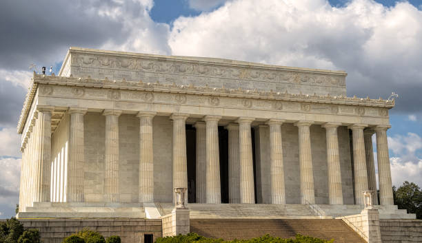 istock Lincoln Memorial monument in Washington DC, USA 826308836