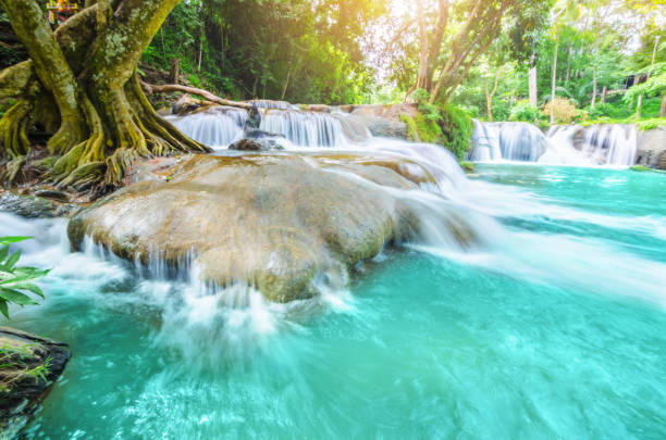 istock Waterfalls Namtok Chet Sao Noi 826311028