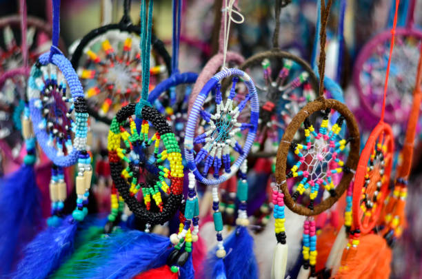 istock very colorful and small dream catchers 826315382