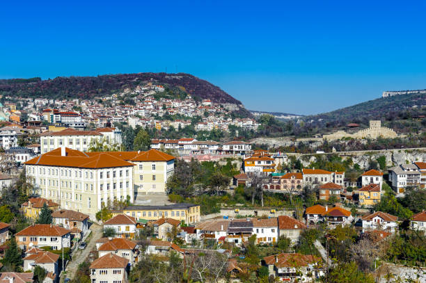 istock Veliko Tranovo buildings, Bulgaria 826316678