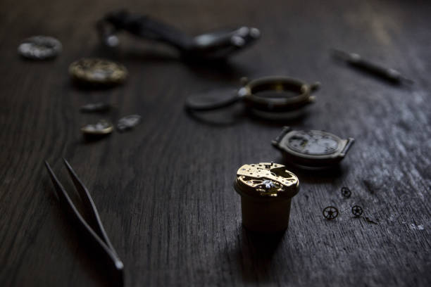 istock Mechanical watch repair 826341798