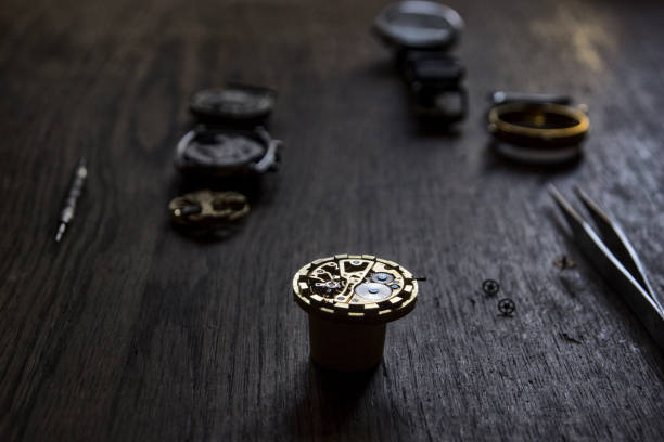 istock Mechanical watch repair 826341910
