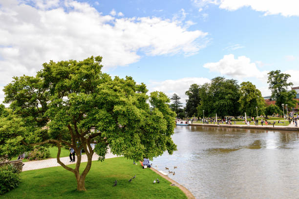 istock Park in Stratford on Avon, England 826343188