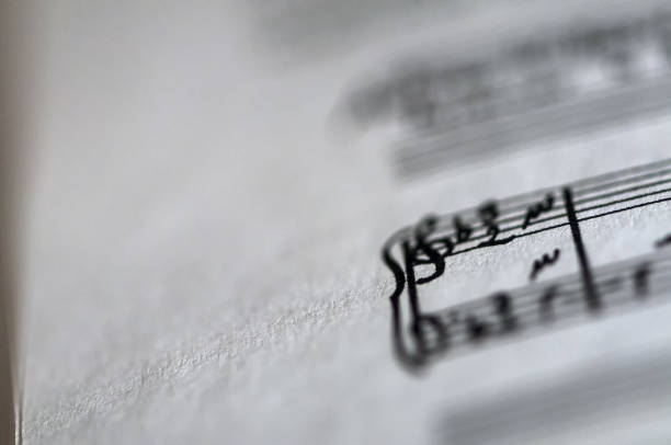 istock Close-up of a music sheet 826358902