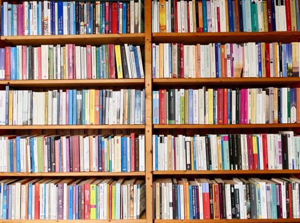 istock Filled books shelves 826369878