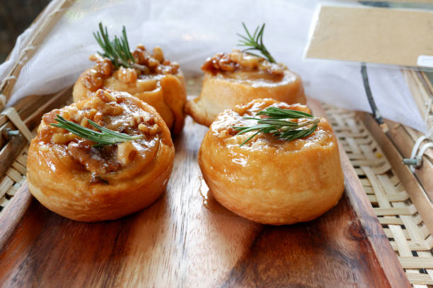 istock Close up Sticky Buns, homemade bakery 826370060
