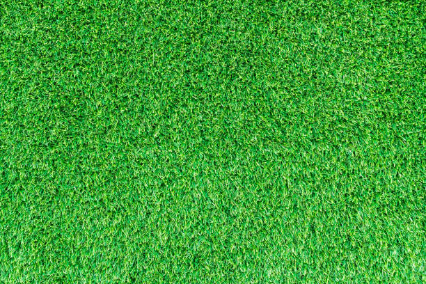 istock Artificial green grass texture for golf course. soccer field or sports background concept design. 826373866