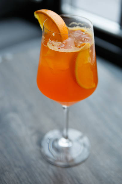 istock Glass of refreshing exotic alcohol long drink with ice 826376806