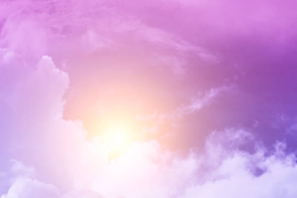 istock Beautiful light from the nature at sunset every day. 826388182