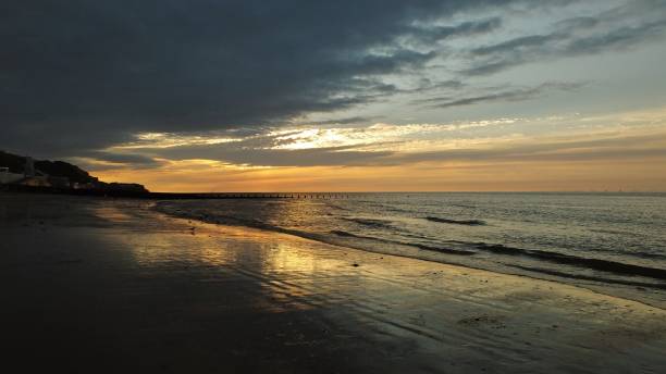 istock Sunset at Cromer, North Norfolk Coast, UK 826394192