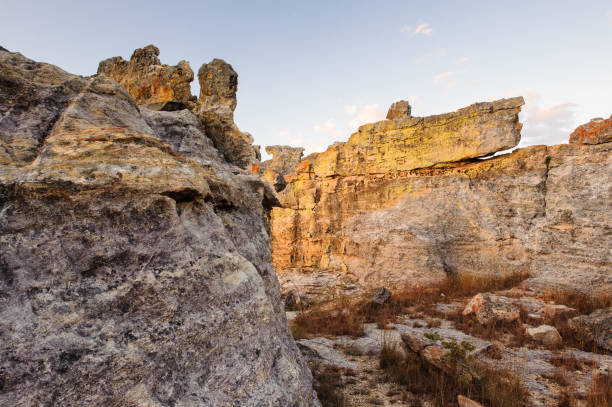 istock Madagascar rock in front of the sky in Madagascar 826405404