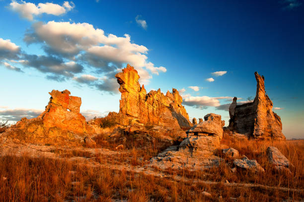 istock Incredible cliff montain in Madagascar, Africa 826405514
