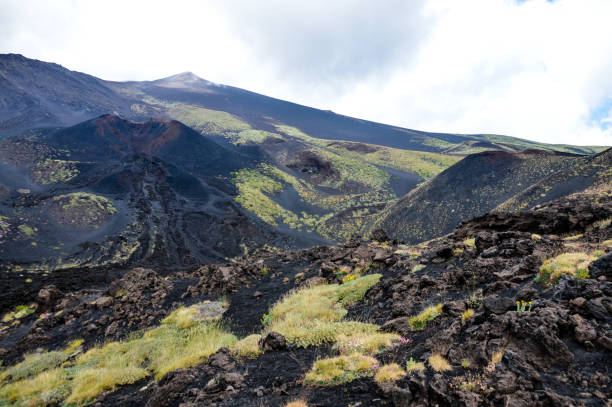 istock Mount Etna volcano in Sicily, Italy 826405990