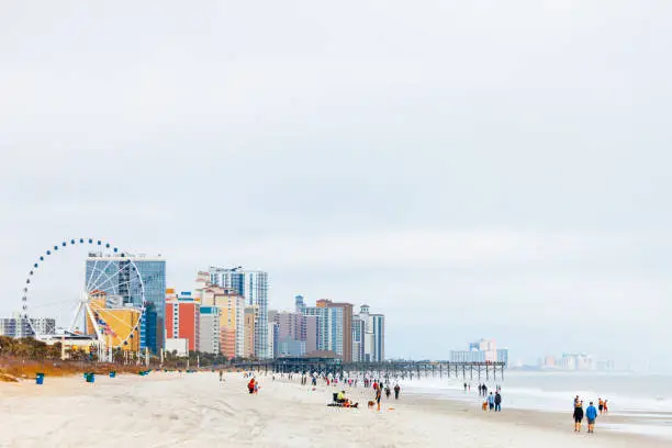 Myrtle Beach waterfront.