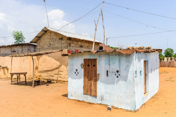 istock Small house in Benin, Africa 826412234
