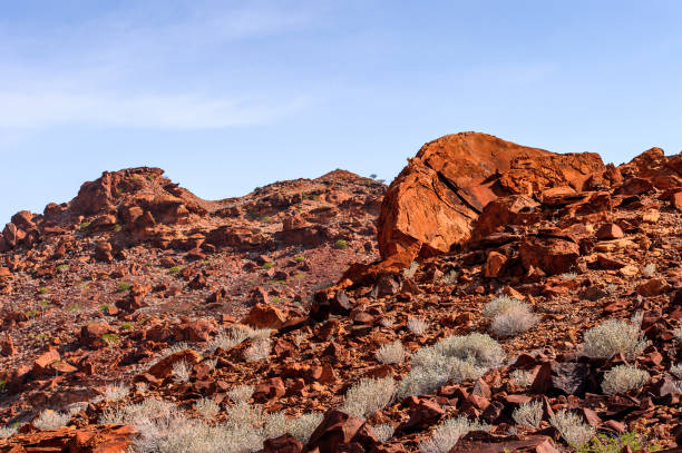 istock Rocks and stones of Twyfelfontein, Namibia 826416544