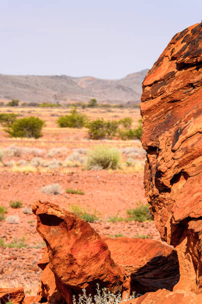 istock Rocks and stones of Twyfelfontein, Namibia 826416554