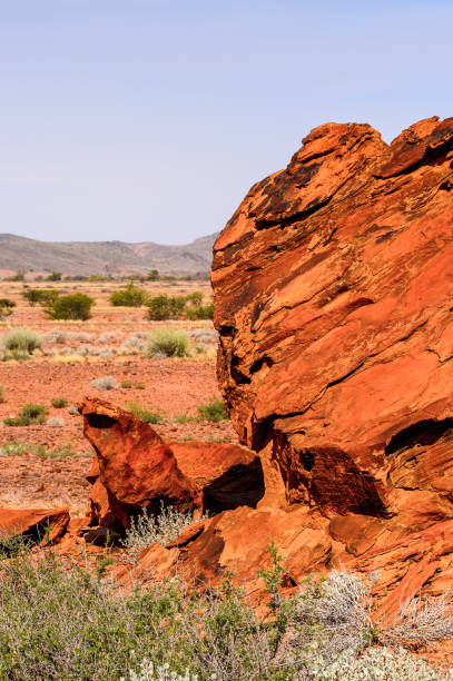 istock Rocks and stones of Twyfelfontein, Namibia 826416566