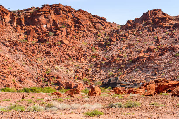 istock Rocks and stones of Twyfelfontein, Namibia 826416694