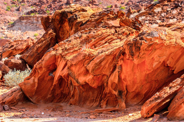 istock Rocks and stones of Twyfelfontein, Namibia 826416740