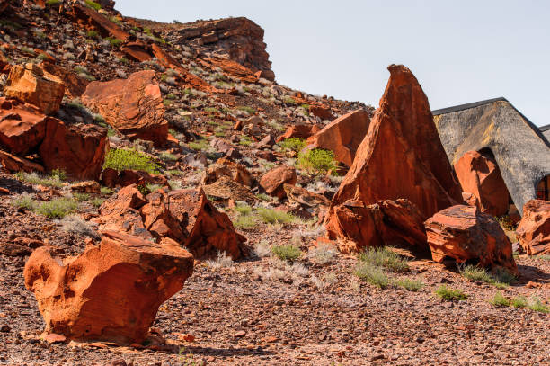 istock Rocks and stones of Twyfelfontein, Namibia 826417222