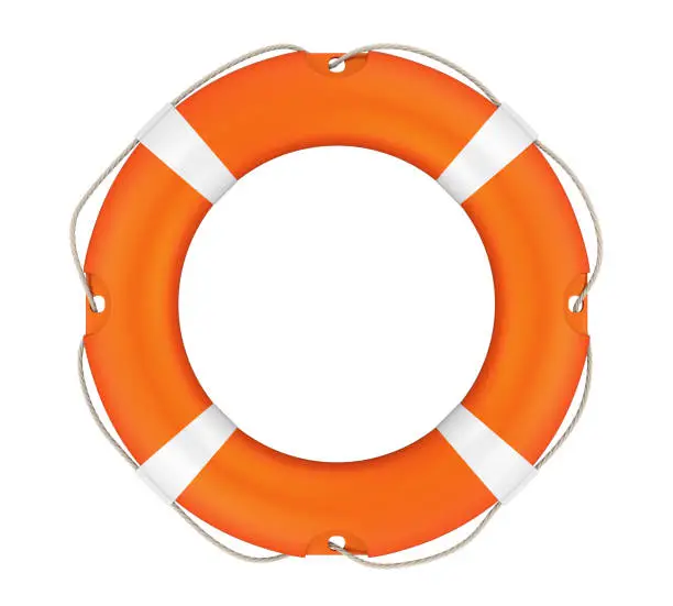 Photo of Lifebuoy Isolated