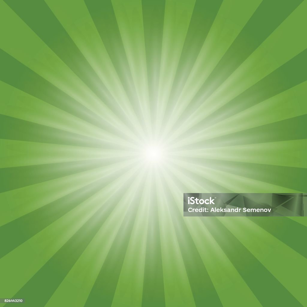 Simple Light Rays Background Abstract Background With Light Rays Vector Illustration Stock ...