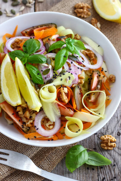 istock Raw Healthy Zucchini Salad 826452312