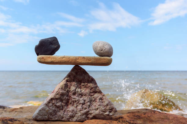 istock Counterbalance of stones 826460930