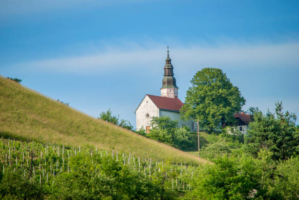 istock small church on top of a hill 826471162
