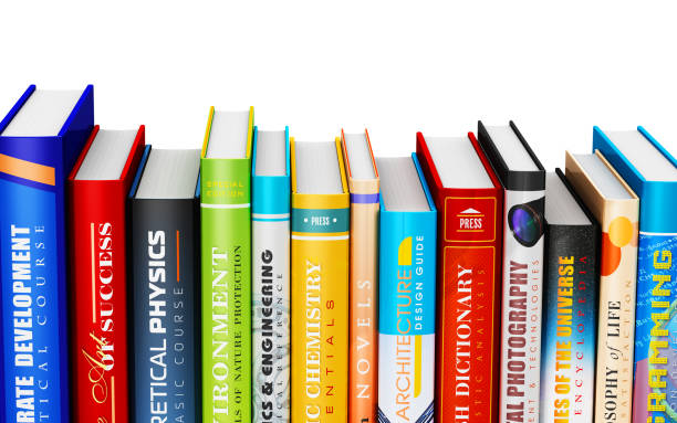 istock Color hardcover books 826471232