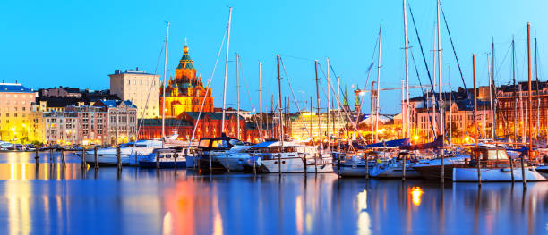 istock Old Town pier in Helsinki, Finland 826471362