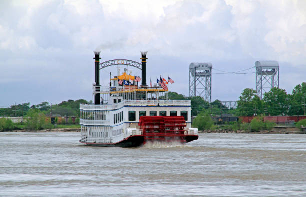 istock Steamboat on Mississippi river 826472210