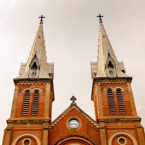 istock Saigon Notre Dame Basilica (Basilica of Our Lady of The Immaculate Conception) in Hochiminh (Saigon). 826475210