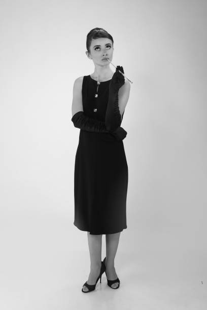istock beautiful young woman in retro style 826478700