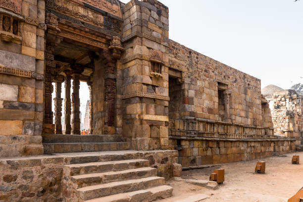 istock Qutb complex (Qutub),  an array of monuments and buildings at Mehrauli in Delhi, India. UNESCO World Heritage Site 826497566