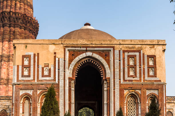 istock Qutb complex (Qutub),  an array of monuments and buildings at Mehrauli in Delhi, India. UNESCO World Heritage Site 826498060