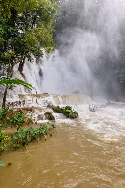 istock Kouang Si Waterfall in Laos, Asia 826501992