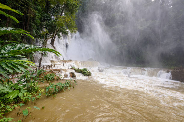 istock Kouang Si Waterfall in Laos, Asia 826502688