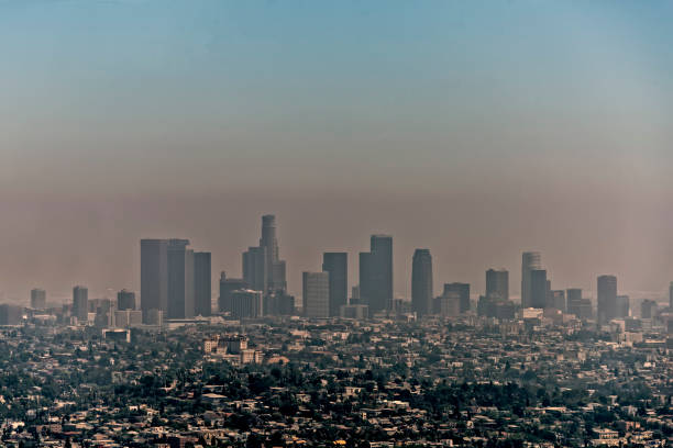 istock Los Angeles Smog Skyline 826508820