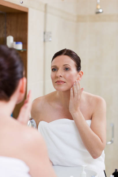 istock Lovely woman making up 826519916